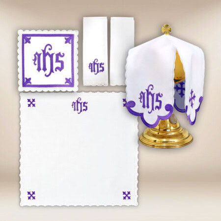 Conjunto de bielizna kielichowa Catedral roxa