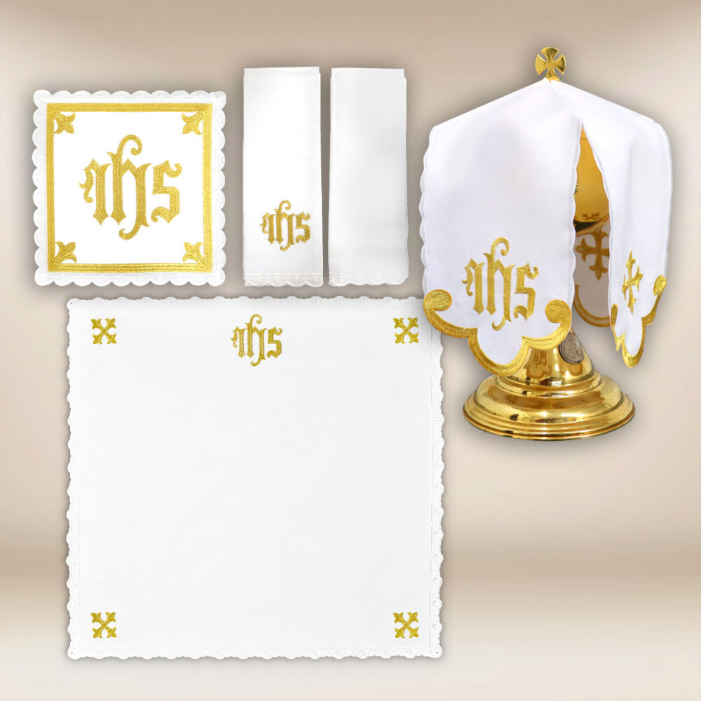 Conjunto "Catedral" dourado