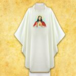 Casula com imagem Coração de Jesus