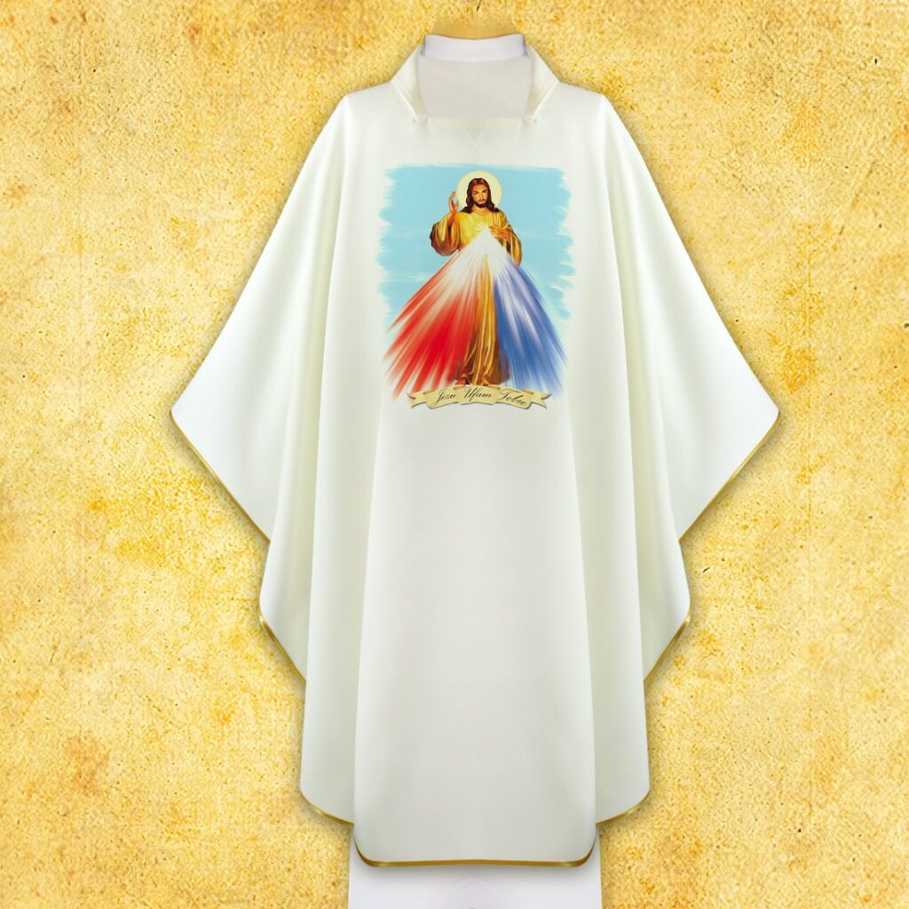 Casula com imagem Jesus Misericordioso