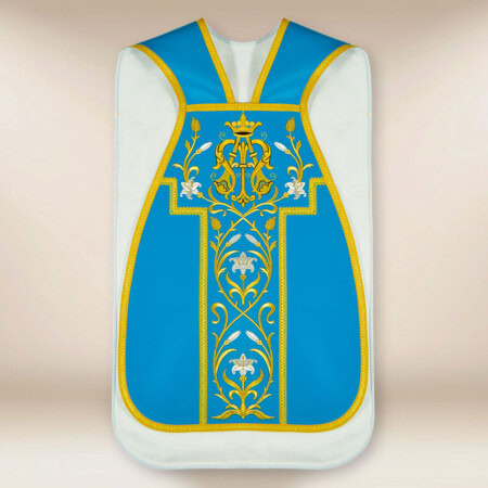 Casula bordada romana Mariana