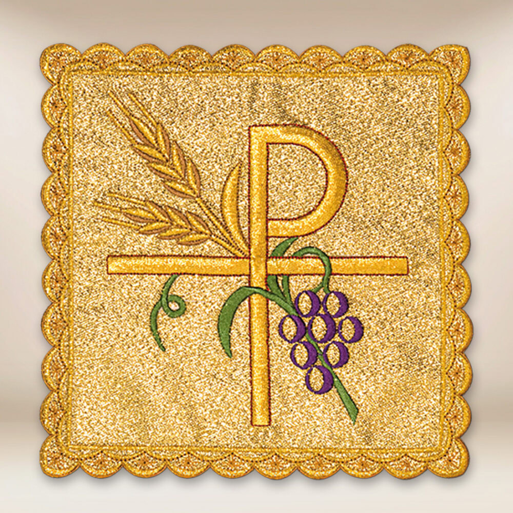 Pala do cálice bordada