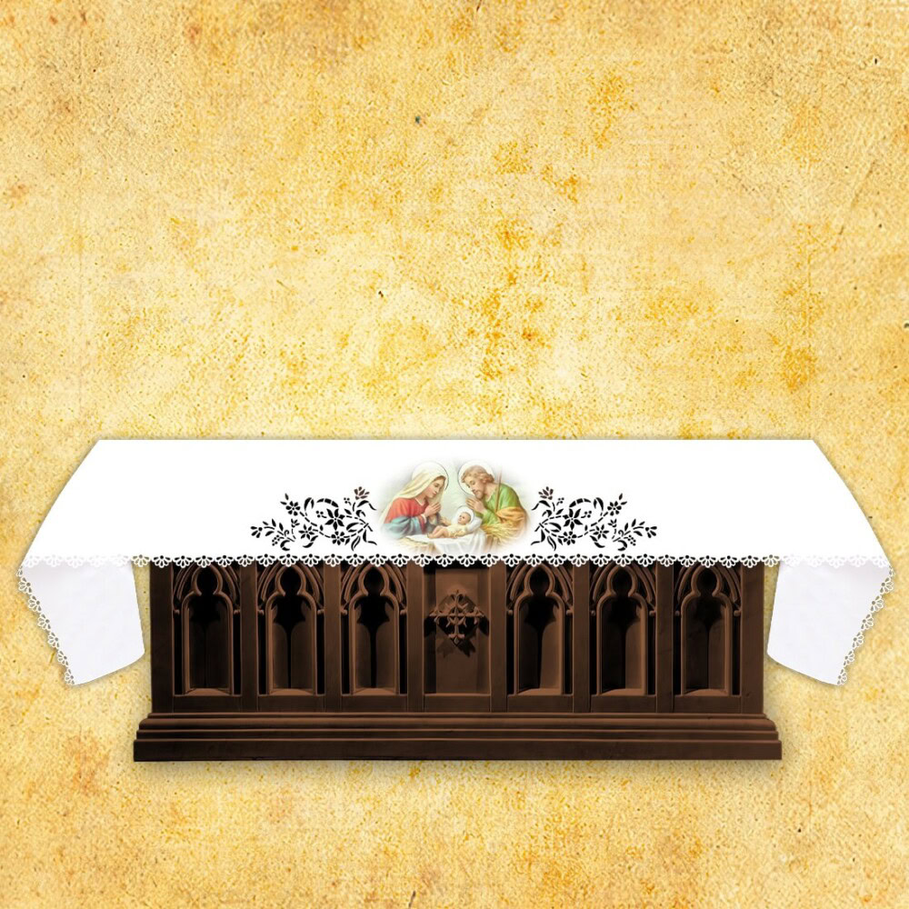 Toalha de altar vazada
