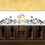 Toalha de altar vazada