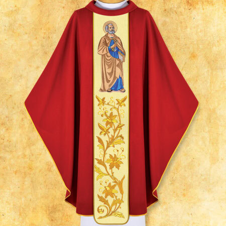 Casula bordada São Pedro