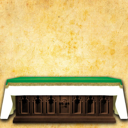 Cobertura de altar verde