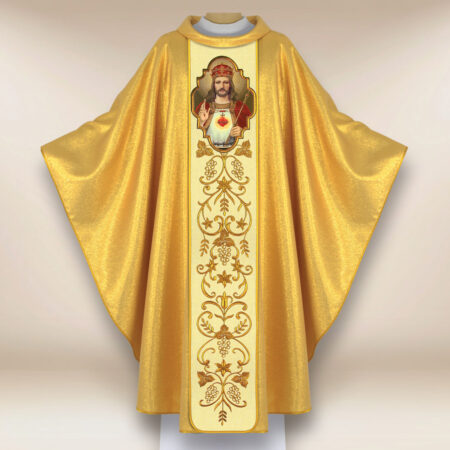 Casula com imagem Cristo Rei