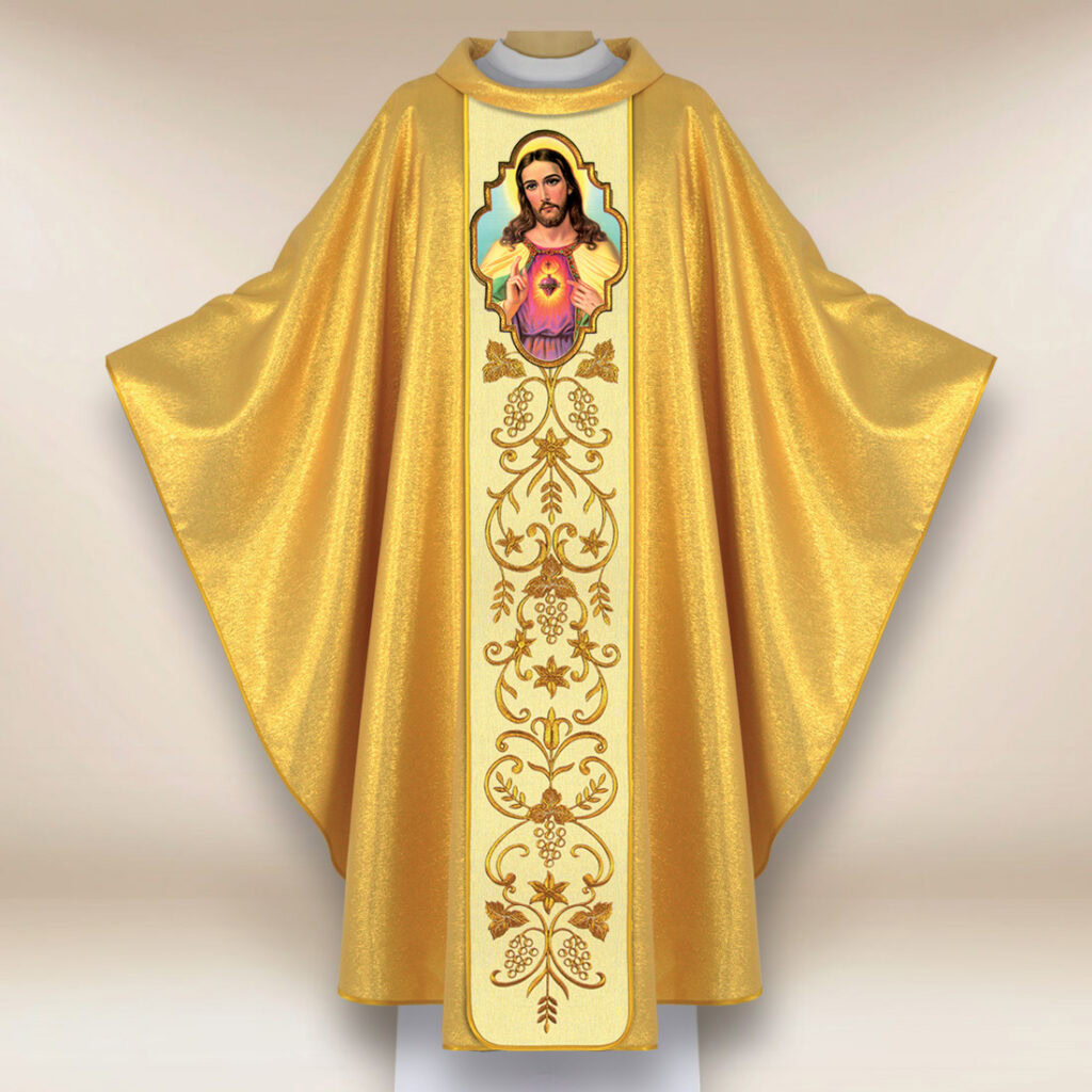 Casula com imagem Coração de Jesus