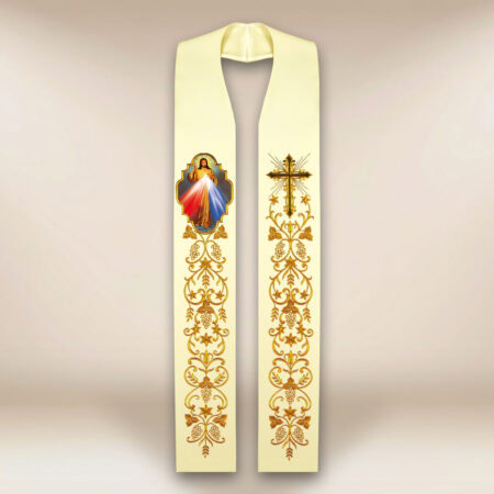 Estola com imagem Jesus Misericordioso
