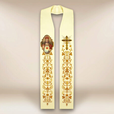 Estola com imagem de Cristo Rei