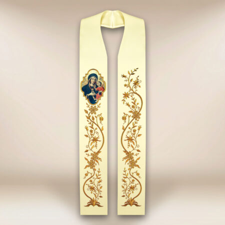 Estola com imagem da Mãe de Deus de Gietrzwałd