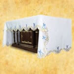 Toalha Mariana bordada dos três lados 280x115cm
