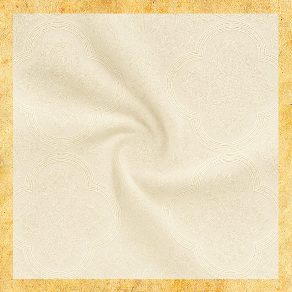 tecido jacquard ecru