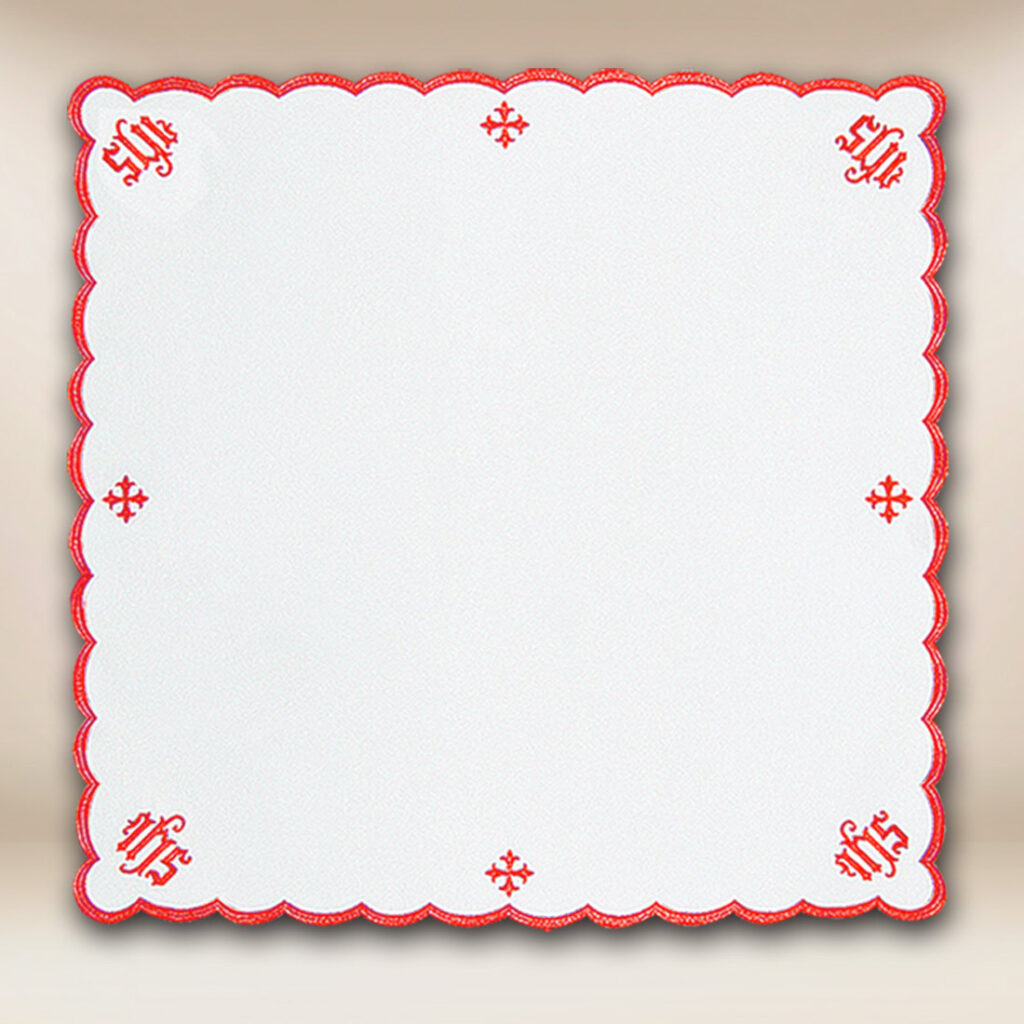 Cobertura bordada litúrgica 95x95