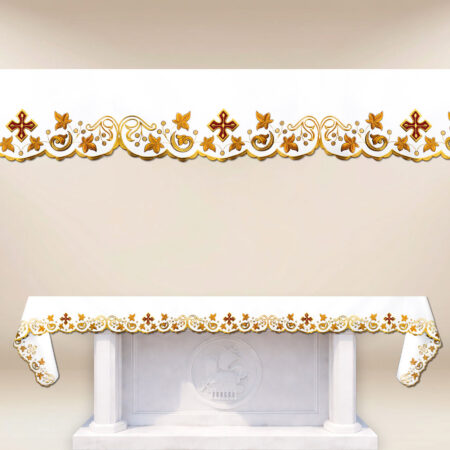 Toalha litúrgica bordada