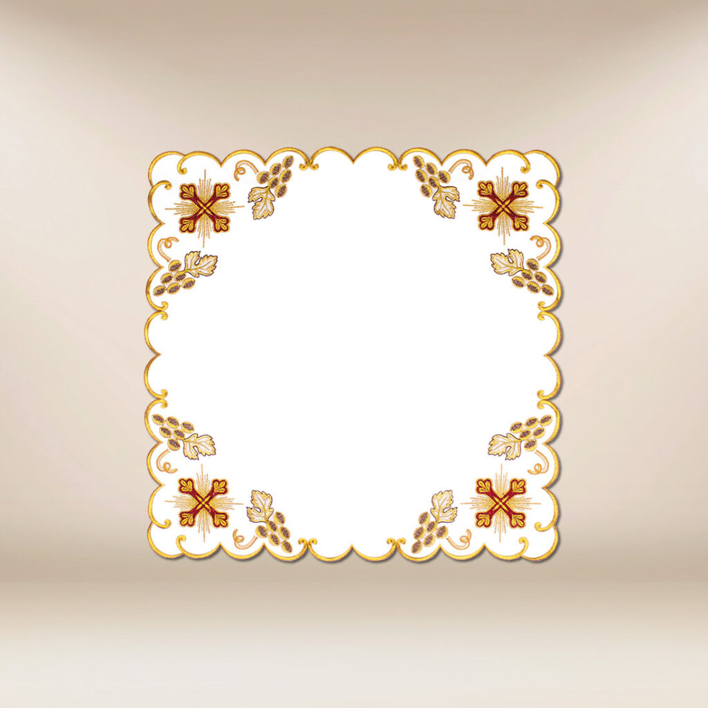Cobertura bordada de altar 45x45