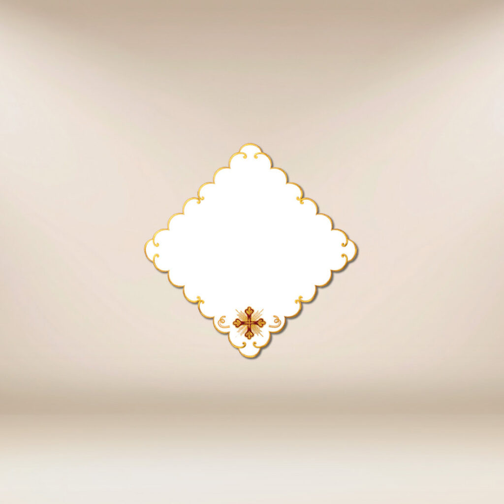 Cobertura bordada de altar 32x32