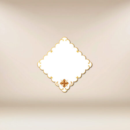 Cobertura bordada de altar 32x32