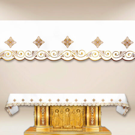 Toalha bordada de Natal