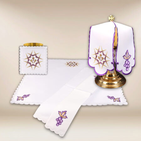 Conjunto de alfaias do cálice da Quaresma