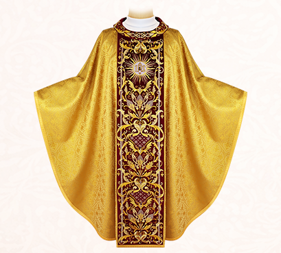Casula bordada “Pietre E Oro”
