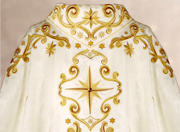 Casula de Natal – modelo bordado Sacro Natale