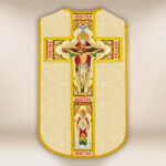 Casula bordada romana Santíssima Trindade
