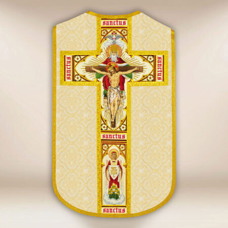Casula bordada romana Santíssima Trindade