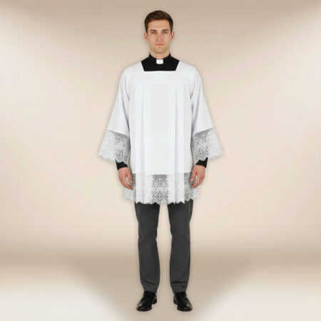 Sobrepeliz com Guipura IHS 176cm