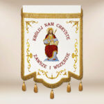 Bandeira bordada Jesus Cristo