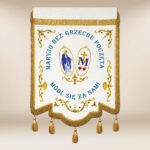 Bandeira bordada Maria