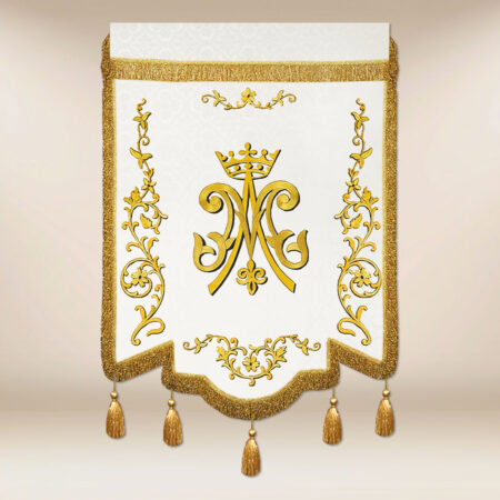 Bandeira bordada Maria
