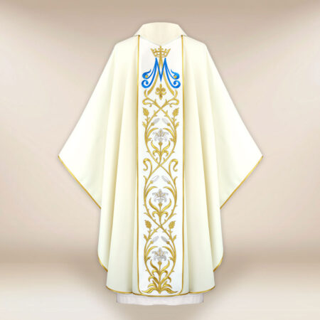 Casula bordada Coração de Maria