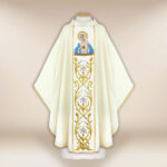 Casula bordada Coração de Maria