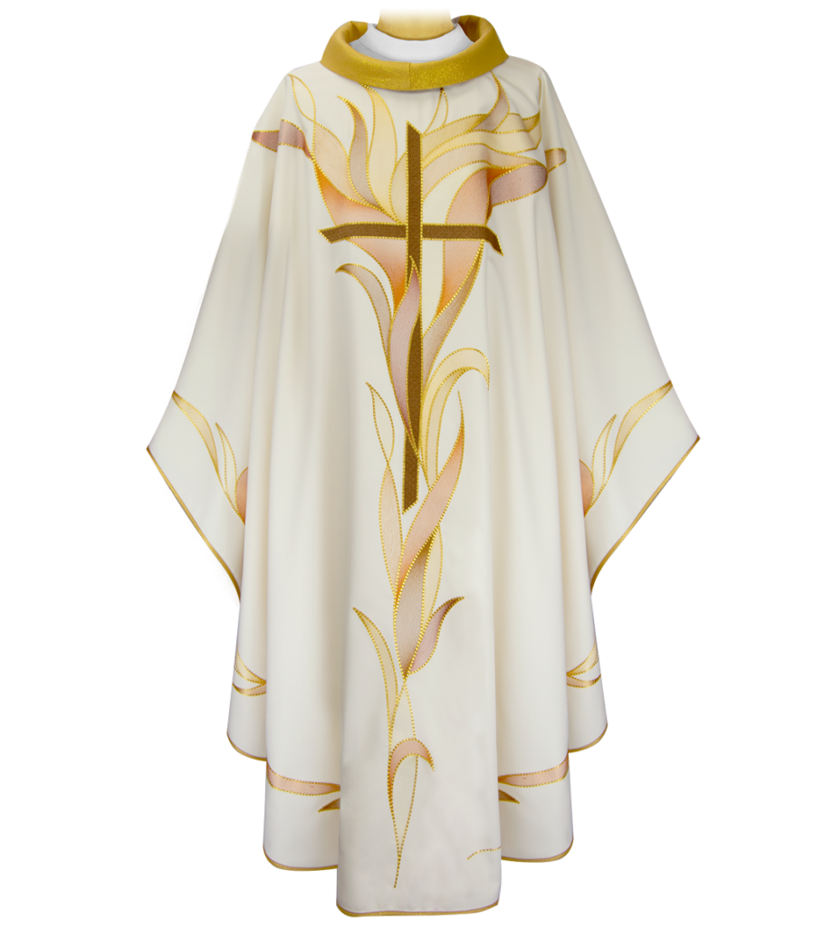 Paramentos litúrgicos Mistico para missas solenes e festas religiosas