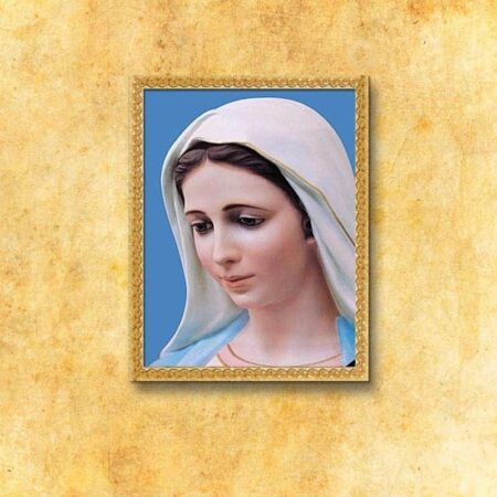 Imagem Em Tecido Nossa Senhora Medjugorje