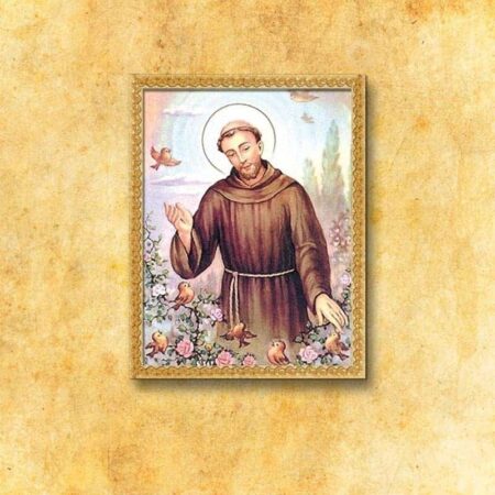 Imagem em tecido de São Francisco