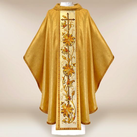 Casula bordada<br> "Classico Gold"