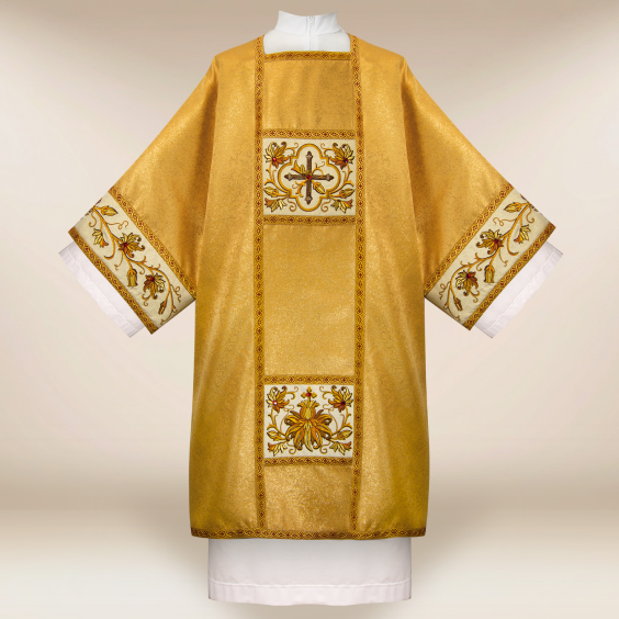 Dalmática bordada “Classico Gold”
