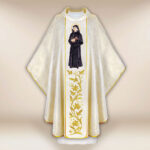 Casula bordada São Faustina
