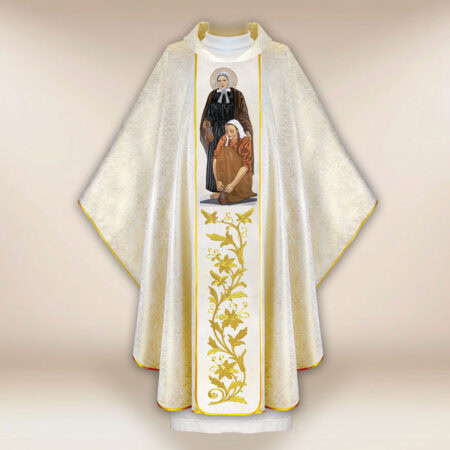 Casula bordada Santa Mãe Maria