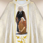 Casula bordada Santa Mãe Maria
