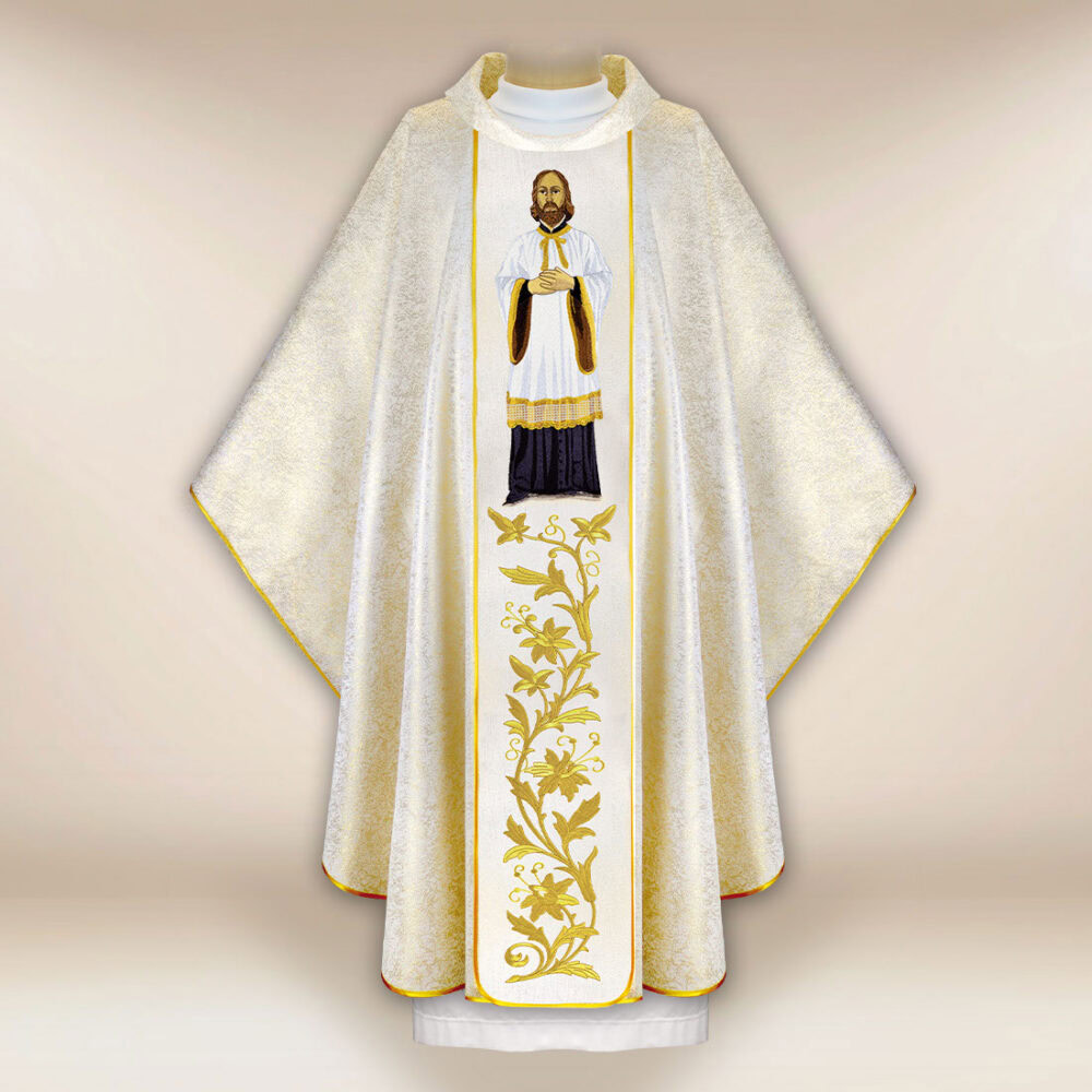 Casula bordada São João Cantius