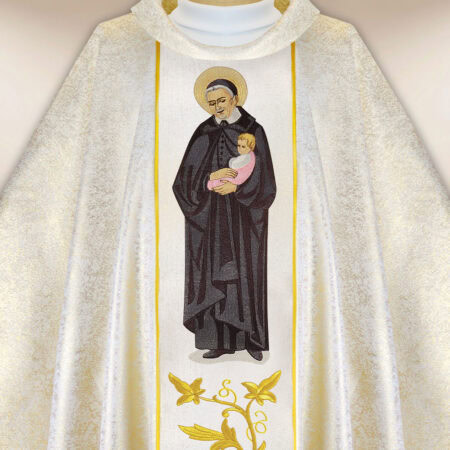 Casula bordada São Vicente