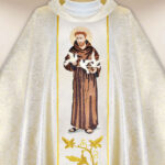 Casula bordada São Francisco