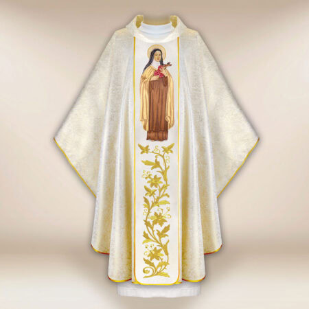 Casula bordada São Teresa
