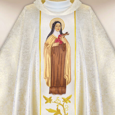 Casula bordada São Teresa