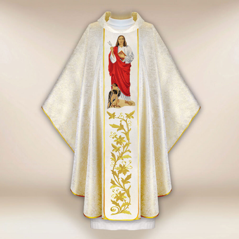 Casula bordada São João Apóstolo