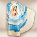 Casula com a imagem da Mãe de Deus de Fátima