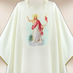 Casula com imagem Jesus Ressuscitado